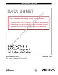 74HC4511N Datasheet Page 2