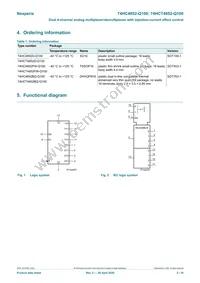 74HC4852PW-Q100 Datasheet Page 2