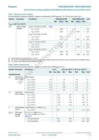 74HC4852PW-Q100 Datasheet Page 7