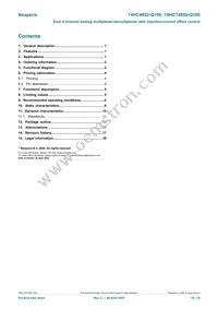 74HC4852PW-Q100 Datasheet Page 19