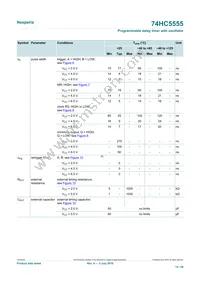 74HC5555D Datasheet Page 14