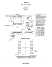 74HC574DTR2G Datasheet Page 7