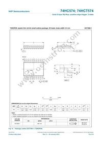 74HC574N Datasheet Page 15