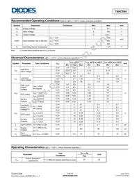 74HC594S16-13 Datasheet Page 4