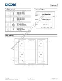 74HC595S16-13 Datasheet Page 2