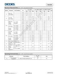 74HC595S16-13 Datasheet Page 5