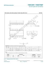 74HC597N Datasheet Page 17