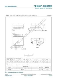 74HC597N Datasheet Page 18