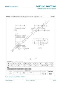 74HC597N Datasheet Page 19