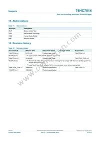 74HC7014D Datasheet Page 9