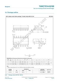 74HC7014D-Q100J Datasheet Page 8