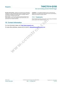 74HC7014D-Q100J Datasheet Page 11