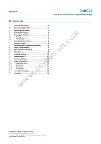 74HC73DB Datasheet Page 16