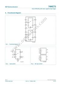 74HC73N Datasheet Page 2