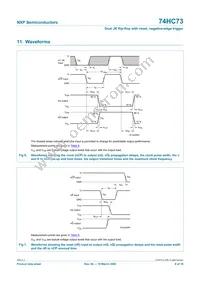 74HC73N Datasheet Page 8