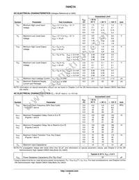 74HC74DTR2G Datasheet Page 3