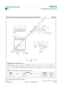 74HC75N Datasheet Page 16