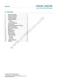 74HC86D/AUJ Datasheet Page 15