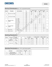 74HC86S14-13 Datasheet Page 4