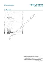 74HCT00N Datasheet Page 16