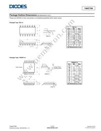 74HCT00S14-13 Datasheet Page 6