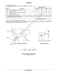 74HCT04DTR2G Datasheet Page 4