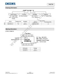 74HCT04S14-13 Datasheet Page 5