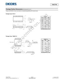 74HCT04S14-13 Datasheet Page 6