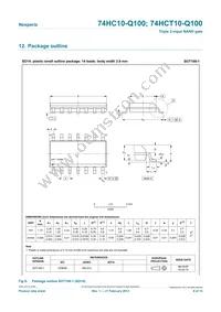 74HCT10D-Q100J Datasheet Page 8