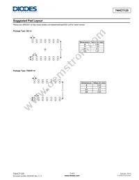 74HCT125T14-13 Datasheet Page 7