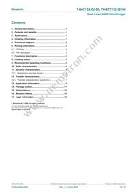 74HCT132D-Q100 Datasheet Page 16