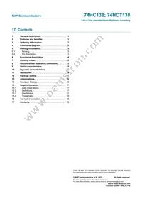 74HCT138N Datasheet Page 19