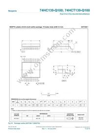 74HCT139DB-Q100J Datasheet Page 13