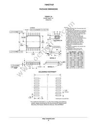 74HCT157DTR2G Datasheet Page 8