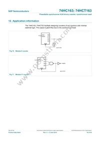 74HCT163N Datasheet Page 16