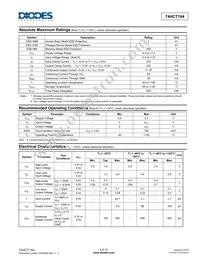 74HCT164D14 Datasheet Page 4