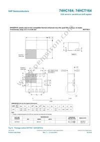 74HCT164N Datasheet Page 16