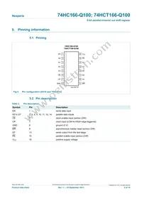 74HCT166D-Q100J Datasheet Page 4