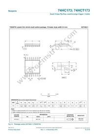 74HCT173DB Datasheet Page 16