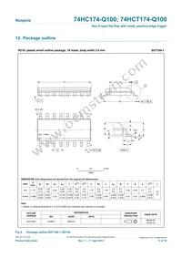 74HCT174D-Q100J Datasheet Page 11