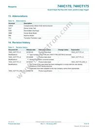 74HCT175DB Datasheet Page 16