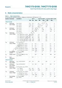 74HCT175PW-Q100J Datasheet Page 6