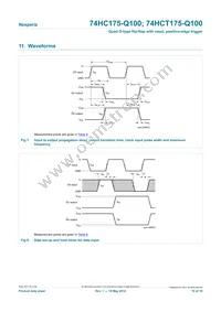 74HCT175PW-Q100J Datasheet Page 10