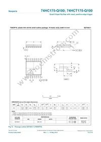 74HCT175PW-Q100J Datasheet Page 14