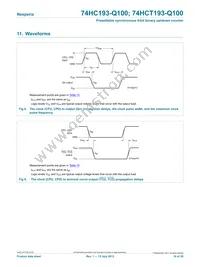 74HCT193D-Q100J Datasheet Page 18