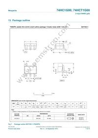 74HCT1G00GV Datasheet Page 7