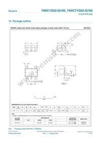 74HCT1G02GV-Q100 Datasheet Page 7