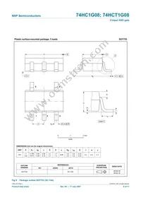 74HCT1G08GW Datasheet Page 9