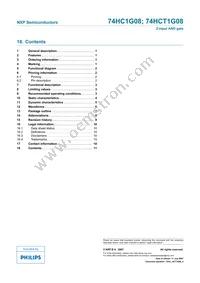 74HCT1G08GW Datasheet Page 12