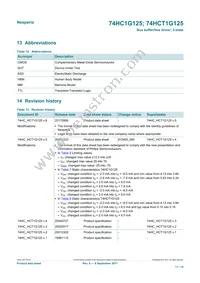 74HCT1G125GV Datasheet Page 11